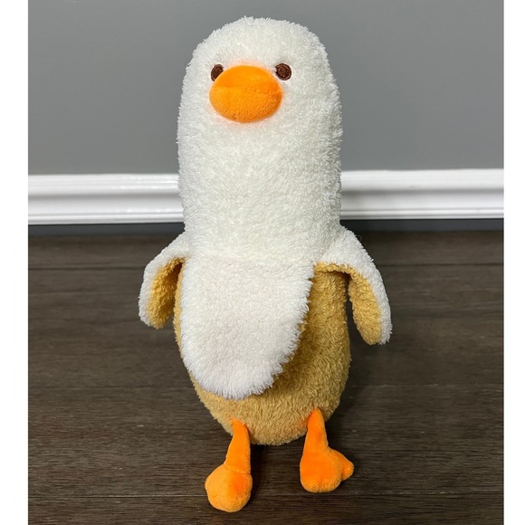 Banana Duck Other - Banana‎ Duck Plush 11" Kawaii Funny Stuffed Animal Cute Soft Toy Plushie